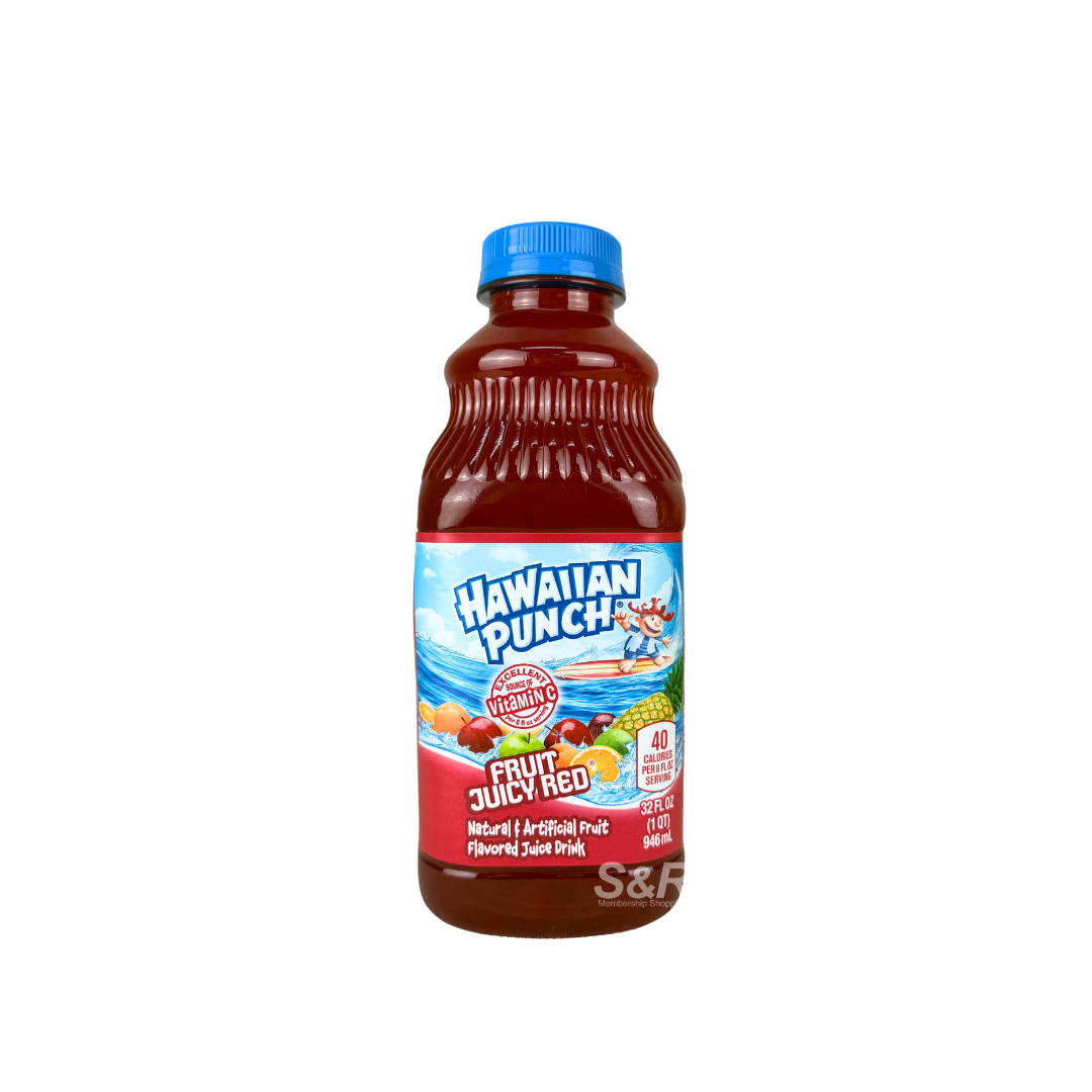 Hawaiian Punch Fruit Juice Red Juice Drink 946mL